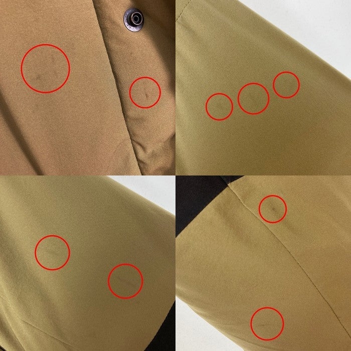 FIRST DOWN ファーストダウン 193-3526 バイカラー ダウンジャケット カーキ sizeS 瑞穂店