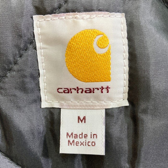 Carhartt カーハート ダック地ベスト 中綿 内側キルティング ブラック sizeM 瑞穂店