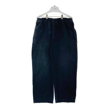 STUSSY ステューシー ELASTIC STUFF ビーチイージーパンツ ブラック sizeM 瑞穂店