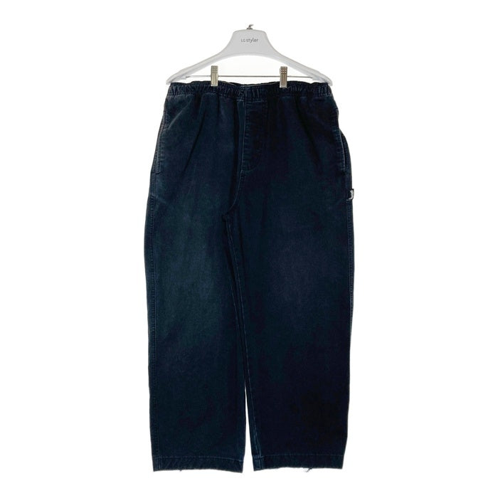 STUSSY ステューシー ELASTIC STUFF ビーチイージーパンツ ブラック sizeM 瑞穂店