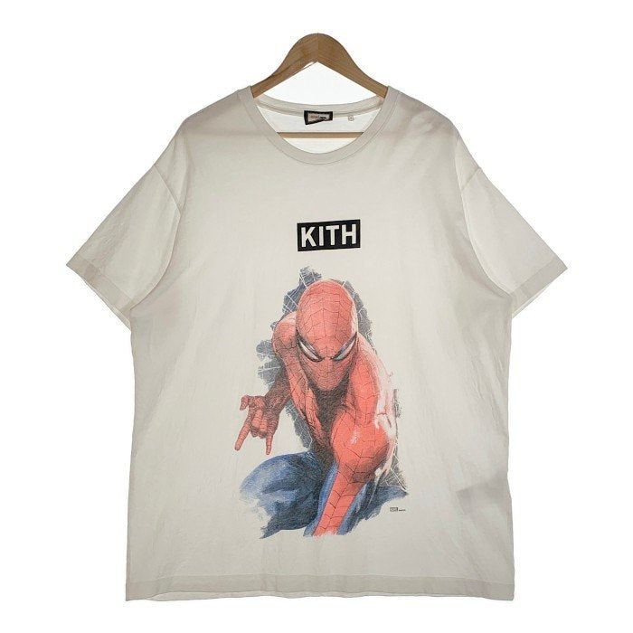 【マーベル】kith⭐︎スパイダーマンTシャツLサイズバックプリント KITH キス 22SS MARVEL マーベル Spider Man Action Vintage Tee