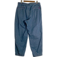 THE NORTH FACE PURPLE LABEL ノースフェイス パープル レーベル Denim Wide Tapered Field Pants デニムワイドテーパードフィールドパンツ ライトブルー NT5418N Size 36 福生店