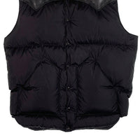 Rocky Mountain Featherbed ロッキーマウンテン Christy Vest クリスティベスト ダウン レザーヨーク ブラック ナイロン Size 42 福生店