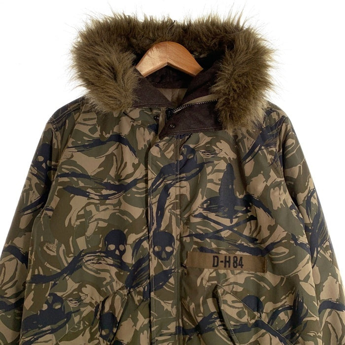 HYSTERIC GLAMOUR ヒステリックグラマー プリマロフト モッズコート ミリタリー 中綿 カモフラージュ 0204AC02 Size S 福生店
