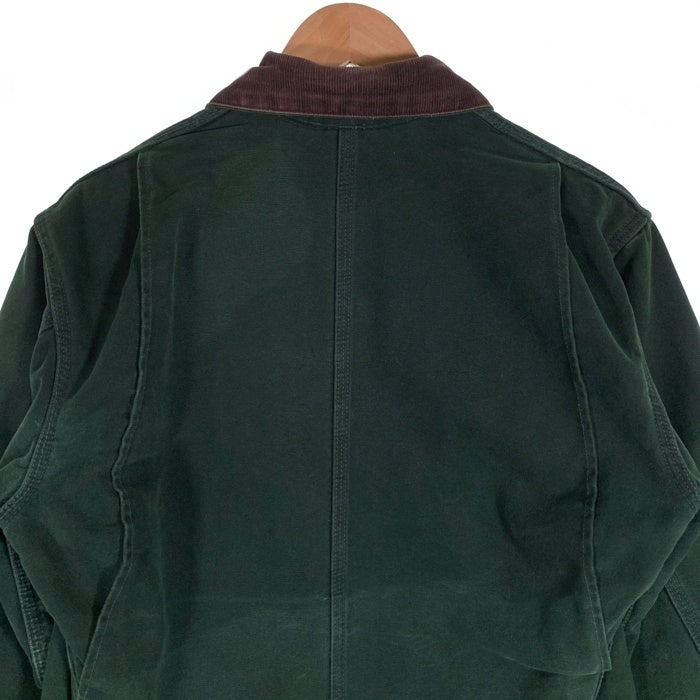 00's CARHARTT カーハート Duck Michigan Chore Coat 裏ブランケット ダック ミシガンチョアコート C02 SPC USA製 Size S 福生店