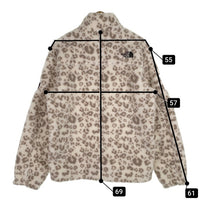 THE NORTH FACE WHITE LABEL ノースフェイス ホワイトレーベル NOBELTY RIMO FLEECE JACKET ノベルティリモフリースジャケット レオパード NJ4FN51J Size L (100) 福生店
