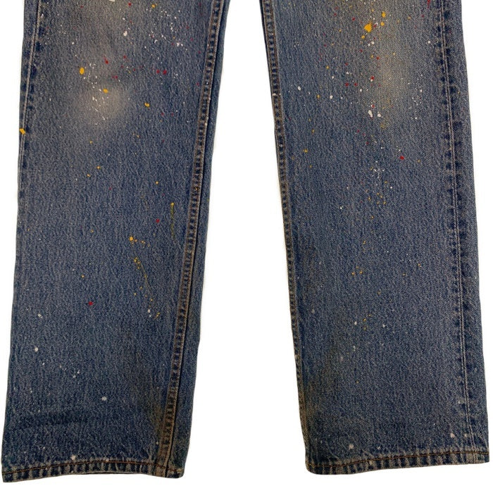 90's Levi's リーバイス 501 テーパードデニムパンツ インディゴ 93年 USA製 ペンキ Size 34×32 福生店