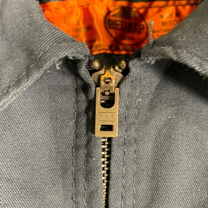 RED KAP レッドキャップ ジップアップ ワークジャケット チノツイル チャコールグレー Size S-R 福生店