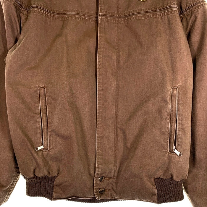 80's Derby of San Francisco ダービーオブ サンフランシスコ ダービージャケット スイングトップ ブラウン USA製 Size 40 福生店