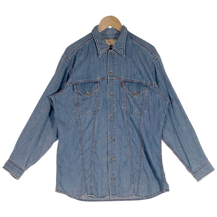90's Levi's リーバイス 長袖 デニムシャツ ライトブルー 54771-0701 Size M 福生店
