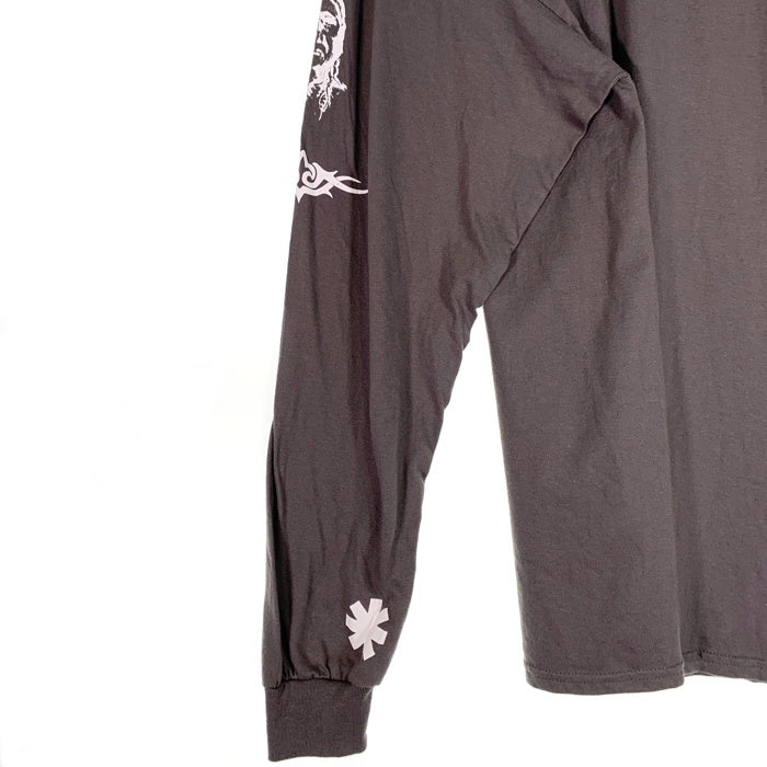 RHCP ANTHONY KIEDIS L/S T-SHIRT レッチリ アンソニー・キーディス タトゥープリント ロングスリーブTシャツ チャコールグレー フリーウェイ 現行品 Size XXL 福生店