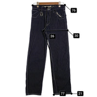 VANSON Leathers ヴァンソン レザース ストライプ デニム パンツ ブルー Size 31 福生店