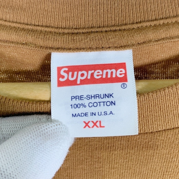 SUPREME シュプリーム 23AW Kiss Tee キス プリントTシャツ ブラウン Size XXL 福生店