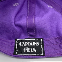 CAPTAINS HELM キャプテンズヘルム COTTON CAP コットンキャップ 6パネル パープル CH22-SP-C06 福生店