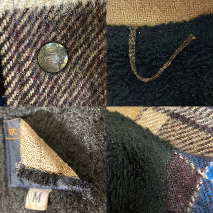JC Penney ジェイシーペニー 70's 裏ボア チェック CPOジャケット ブラウン sizeM 瑞穂店