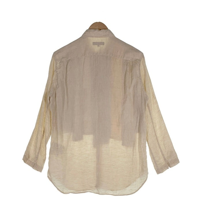 COMME des GARCONS HOMME コムデギャルソンオム リネン マルチパッチワークシャツ 長袖 オフホワイト HS-B039 AD2016 Size M 福生店