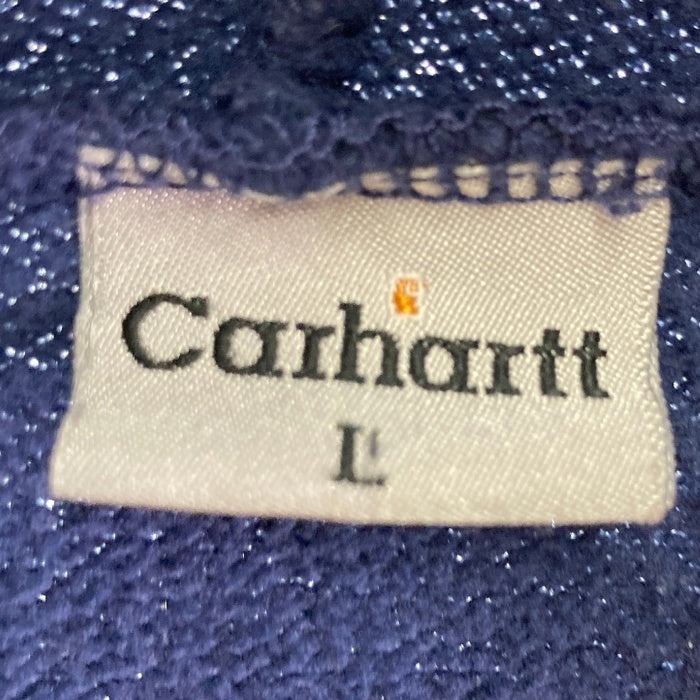 Carhartt カーハート パーカー 袖プリント ネイビー SizeL 瑞穂店