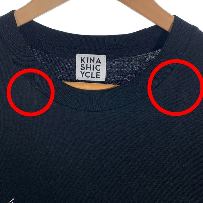 KINASHI CYCLE 木梨サイクル スーベニアTシャツ ブラック 祖師ヶ谷大蔵 ベトジャンデザイン Size XL 福生店