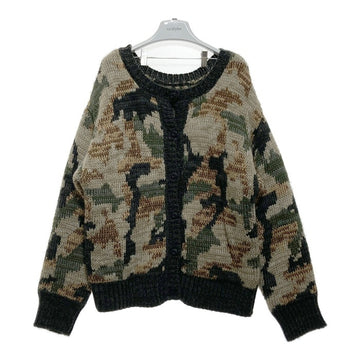 AVIREX アヴィレックス 2WAY パターンニットトップス カーディガン ベージュ sizeF 瑞穂店