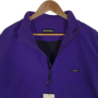 GOD SELECTION XXX ゴッドセレクショントリプルエックス HALF ZIP TRACK JACKET ハーフジップ トラックジャケット パープル GX-A24-JK-01 Size L 福生店