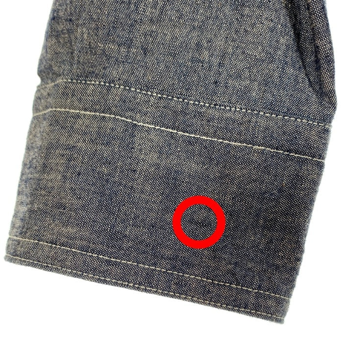 Nigel Cabourn ナイジェルケーボン MEDEICAL SHIRT メディカルシャツ インディゴ 80330010100 Size 46 福生店