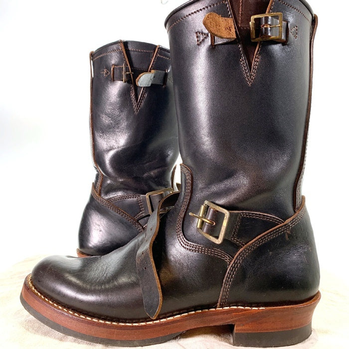 WEST RIDE ウエストライド BIG CHIEF BOOTS ホースハイド エンジニアブーツ ブラック Size 9E (27cm) 福生店