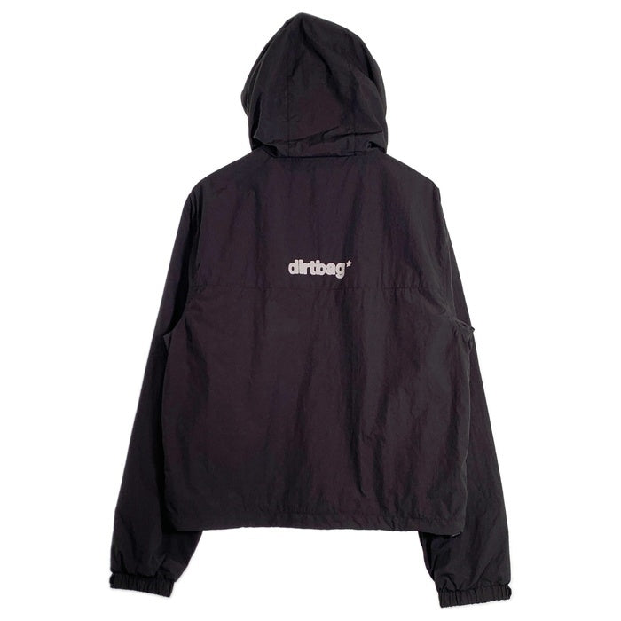 dirtbag ダートバグ プリント ナイロンジャケット パンツ ブラック 上下セット Size M 福生店