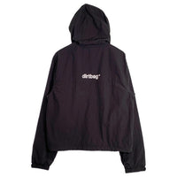 dirtbag ダートバグ プリント ナイロンジャケット パンツ ブラック 上下セット Size M 福生店