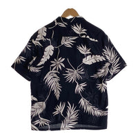 RATS ラッツ 25SS ALOHA S/S SHIRT アロハシャツ 半袖 ネイビー コットン レーヨン 25’RS-0507 Size M 福生店
