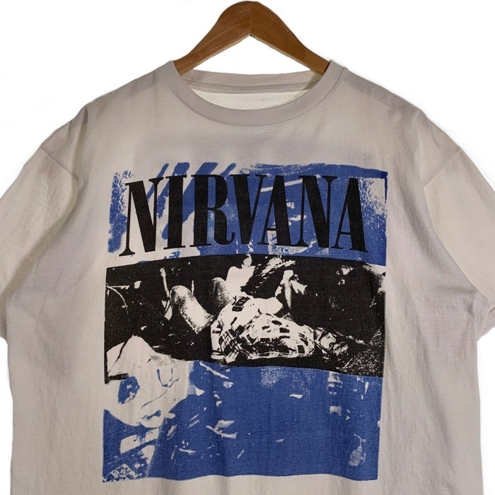 90's NIRVANA ニルヴァーナ SUB POP 半袖 プリント Tシャツ ホワイト Size XL相当 福生店