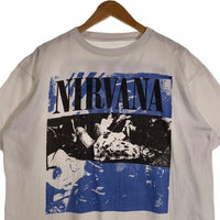 90's NIRVANA ニルヴァーナ SUB POP 半袖 プリント Tシャツ ホワイト Size XL相当 福生店
