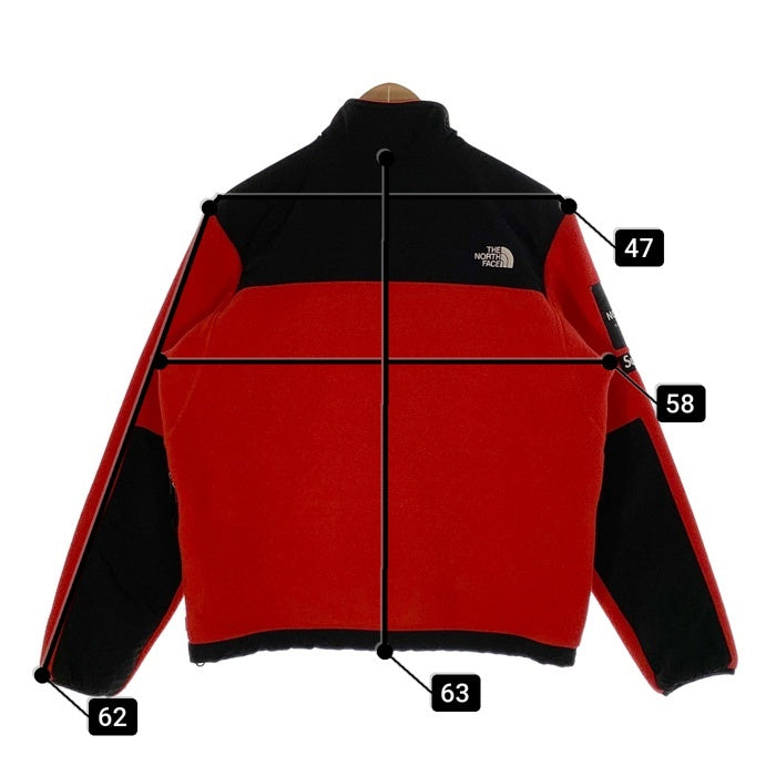 SUPREME シュプリーム 19SS THE NORTH FACE ノースフェイス Arc Logo Denali Fleece Jacket アーチロゴ デナリジャケット フリース レッド NA11903I Size S 福生店