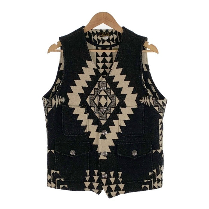 JELADO ジェラード Salem Vest セーラムベスト ウール ブラック Size L 福生店