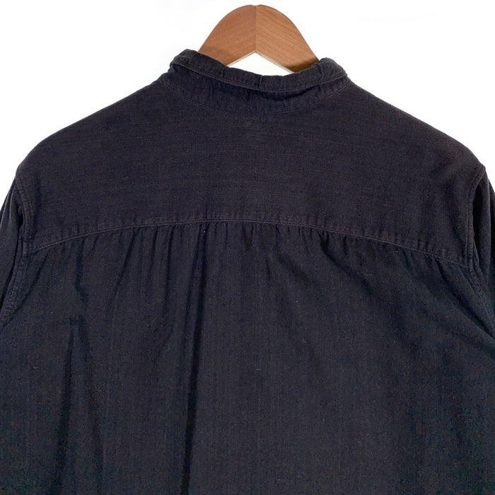 MITTAN ミッタン SS2024 コットン 長袖 カディシャツ SH-101 ブラック Size 2 福生店