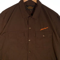 NEIGHBORHOOD ネイバーフッド 20SS CLASSIC WORK/EC-SHIRT.SS クラシック ワークシャツ 半袖 ブラウン 201TSNH-SHM12 Size XL 福生店