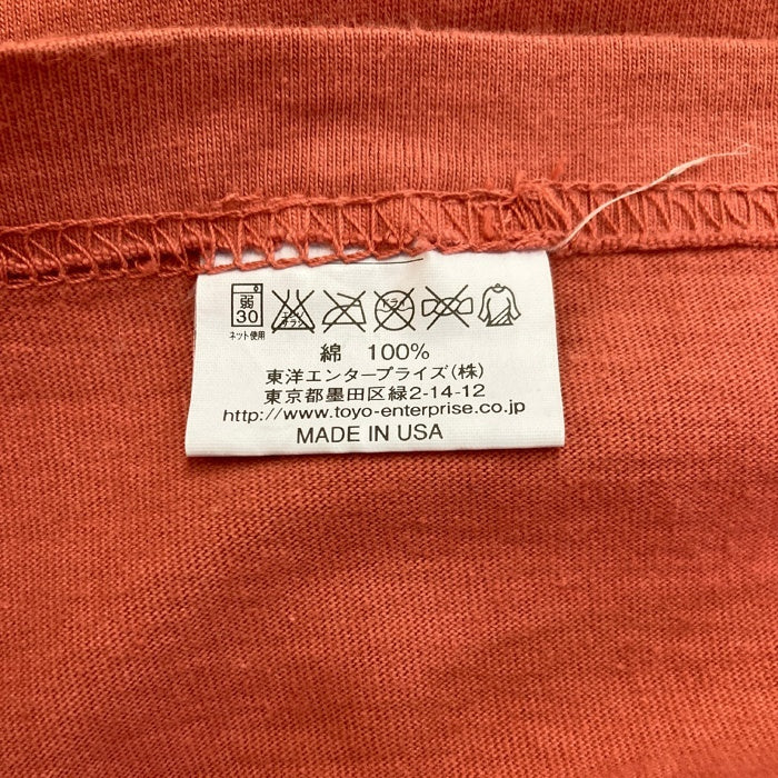 BUZZ RICKSON バズリクソン プリントTシャツ レッド sizeXL 瑞穂店