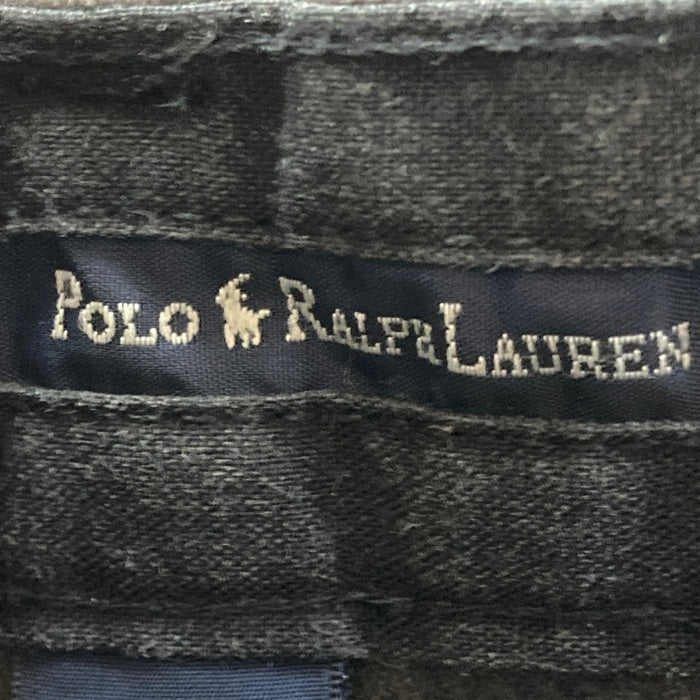 Polo Ralph Lauren ポロラルフローレン メキシコ製 ツータック コーデュロイパンツ ブラウン size36 瑞穂店