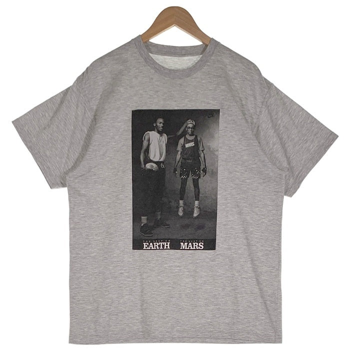00's NIKE ナイキ MICHAEL JORDAN マイケル ジョーダン SPIKE LEE スパイク リー AIR JORDAN V プロモ 半袖 Tシャツ グレー Size XL 福生店