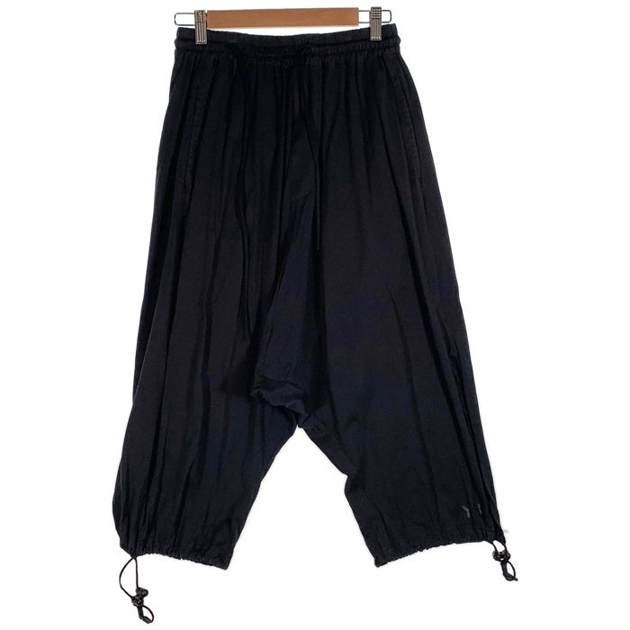 Y-3 ワイスリー Drawstring 3/4 Pants ドローストリング パンツ サルエル 七分丈 ブラック DY7174 12/18 Size XS 福生店