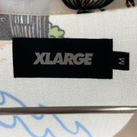 X-LARGE エクストララージ レーヨン アロハシャツ ホワイト sizeM 瑞穂店