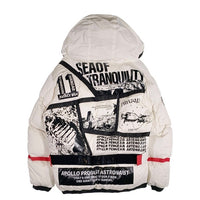 AVIREX アヴィレックス APOLO DOWN JACKET アポロダウンジャケット ホワイト 6102189 Size XL 福生店