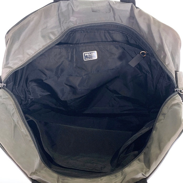 PRADA SPORT プラダスポーツ NYLON GOLF 2WAY ボストンバッグ ハンド ゴルフ グリーン V369 ショルダーストラップ欠品 福生店