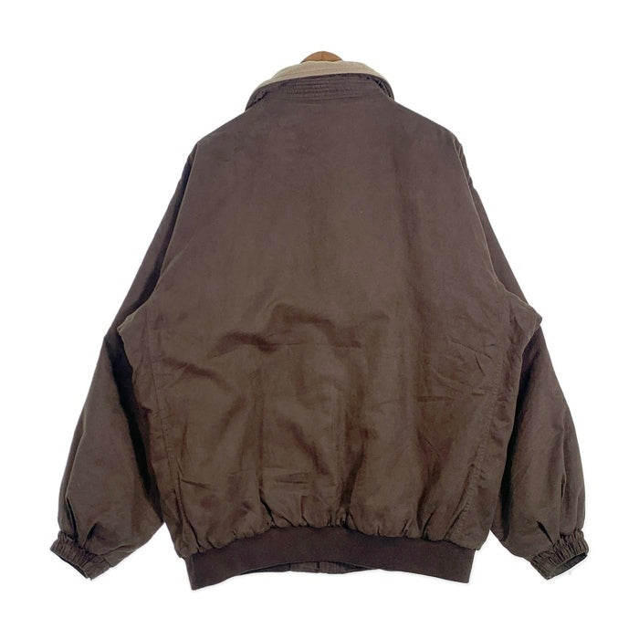 Columbia コロンビア フェイクヌバック スタンドカラージップアップジャケット 内フリース ブラウン 206 PM5119 Size XL 福生店