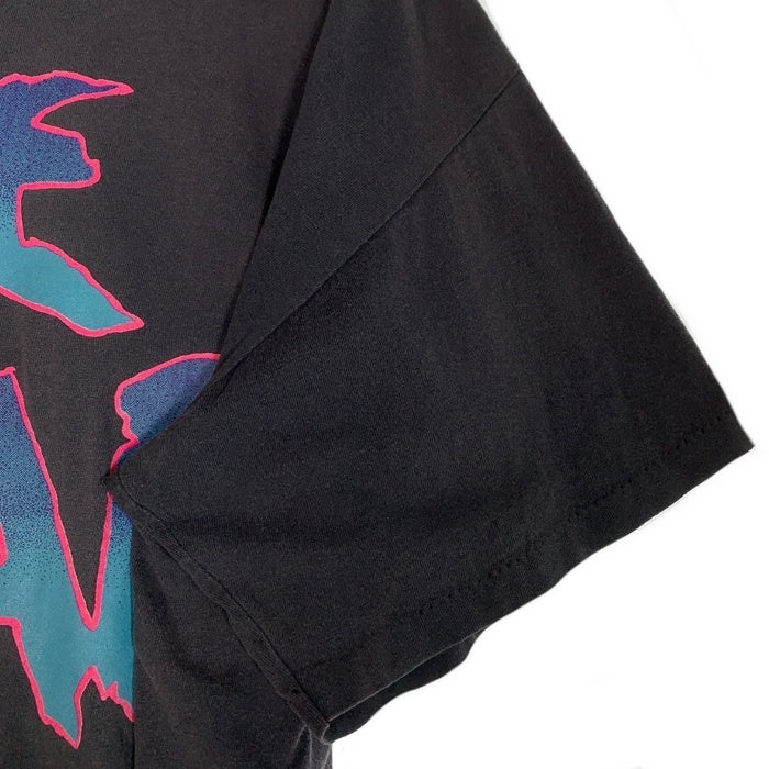 90's SOME FEAR プリントTシャツ ブラック USA製 Size XL 福生店