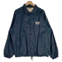 AUBURN SPORTSWEAR アーバンスポーツウェア TEACHER’S HIGHLAND CREAM SCOTCH WHISKY ナイロン コーチジャケット ネイビー USA製 Size XL 福生店