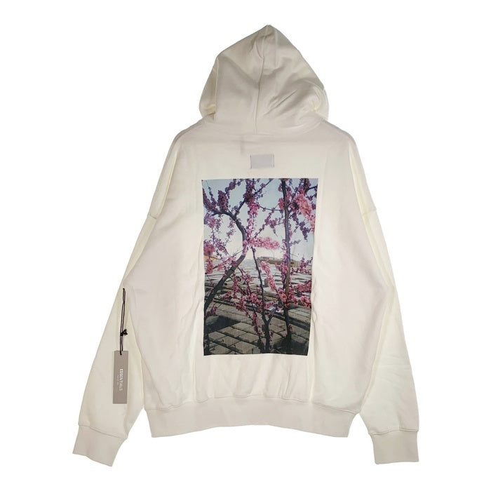 ESSENTIALS エッセンシャルズ FLOWER PHOTO HOODIE フラワーフォトフーディ スウェットパーカー ホワイト Size L 福生店