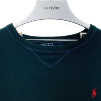 Polo by Ralph Lauren ポロラルフローレン コットン ニット トレーナー グリーン Size L 瑞穂店