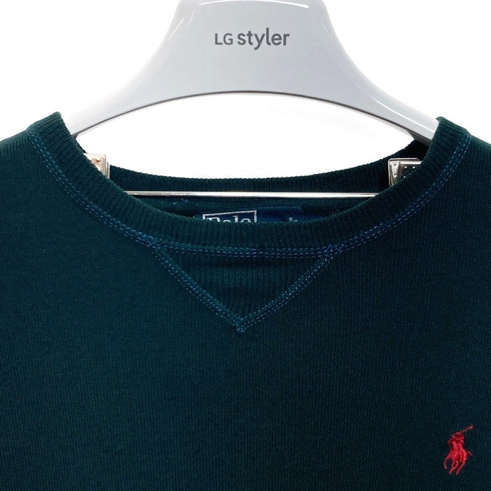 Polo by Ralph Lauren ポロラルフローレン コットン ニット トレーナー グリーン Size L 瑞穂店