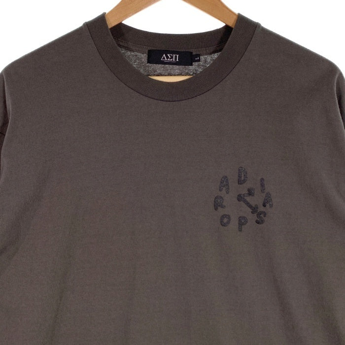 Diaspora Skateboards ディアスポラ スケートボード プリントTシャツ チャコールグレー Size L 福生店
