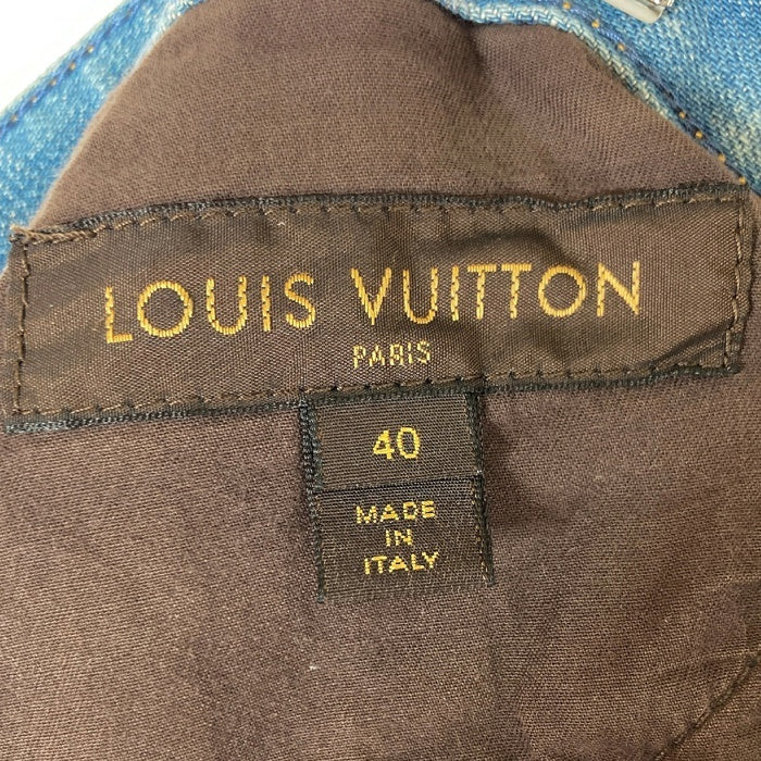 Louis Vuitton ルイヴィトン 5ポケット ローライズ デニムパンツ インディゴ size40 瑞穂店